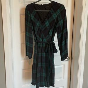 J. Crew Plaid Dress